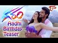 Garam Telugu Movie Aadhi  Birthday Teaser || Adah Sharma