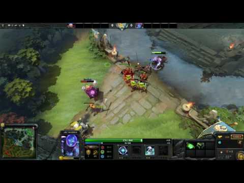 1 vs 1 Solo Mid. Invoker vs Arc Warden