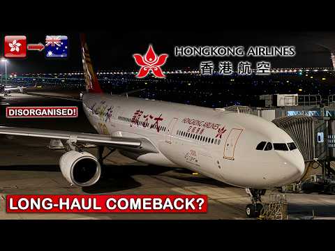 HONG KONG AIRLINES' Newest A330 Economy LONG-HAUL - Making A Comeback?