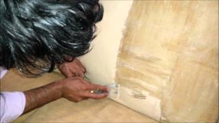 How to repair a synthetic leather sofa