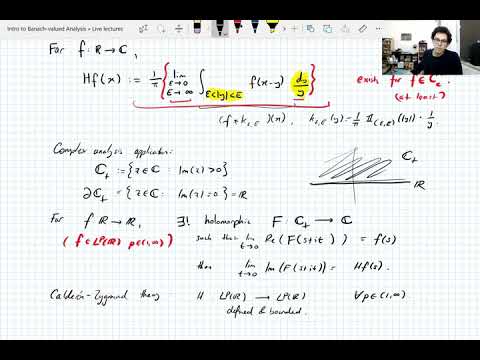 Banach-valued Analysis, Lecture 17 part 1: The Hilbert transform and dyadic systems