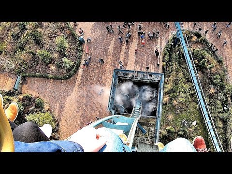 Baron 1898 - Dive Coaster (Onride/POV) Video Efteling 2019
