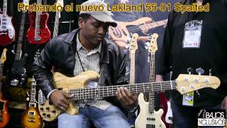 Video thumbnail for Nuevo Lakland 55-01 Deluxe Spalted by Tomas Julio