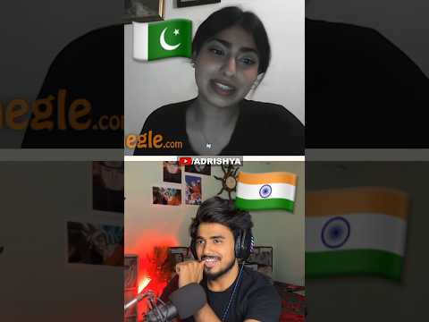 Pakistani Begam 💀 | @Adrishyaa | Omegle India