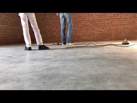 Drawing the building floor and base lines on the lofting floor - Wharram Tiki 38