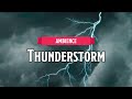 Thunderstorm | D&D/TTRPG Ambience | 1 Hour