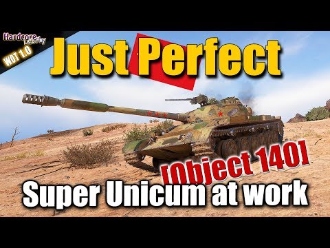 Object 140, Super Unicum at work, just perfect, WORLD OF TANKS