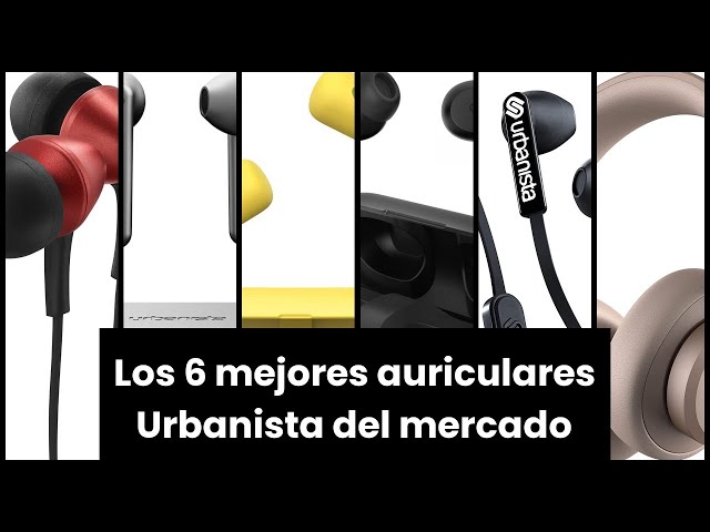 Vídeo relacionado con Auriculares inalámbricos intraurales Urbanista London con cancelación activa de ruido, 25 horas de reproducción, estuche de carga inalámbrica, Bluetooth 5.0, compatible para Android e iOS - Negro