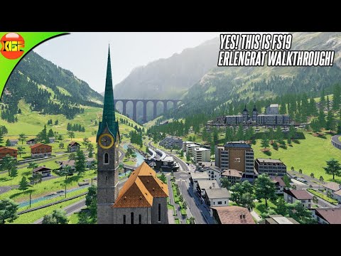 Erlengrat Walkthrough and first look! Alpine dlc gameplay Farming simulator 19