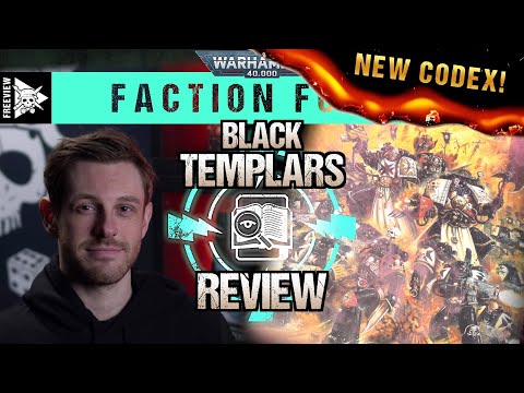 **NEW CODEX** Black Templars Review | Tabletop Tactics Faction Focus