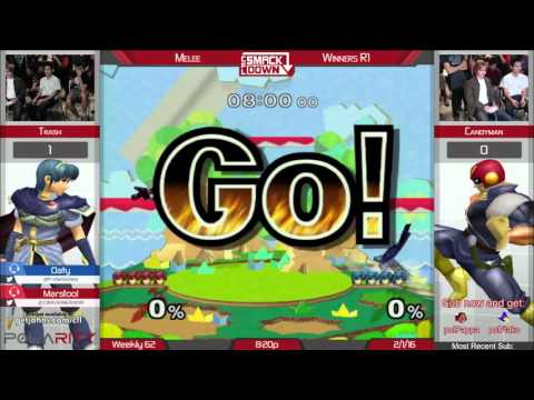 CFLS63 - Trash (Red Marth) vs Candyman (CFal/Marth)