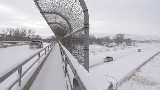 Montana drivers brave dicey roads as crews work to clear snow