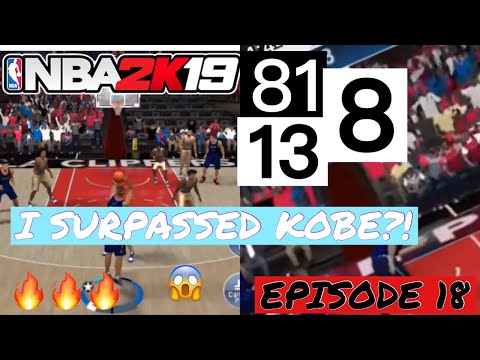 NBA 2K19 Mobile My Career EP 18 - I SURPASSED KOBE!! JORDAN ENDORSEMENT!!