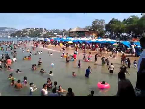 El malecón de Acapulco