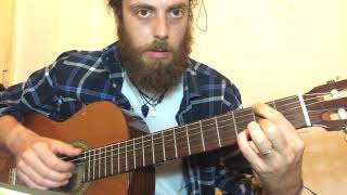 Video thumbnail of "Quando - Pino Daniele - tutorial chitarra"