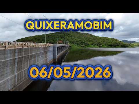 Barragem de Quixeramobim & Açude Fogareiro dados Atualizados 06/05/2026 Sertão Central - Ceará