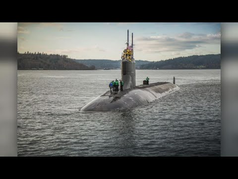 Bremerton-based submarine hit underwater object in Pacific causing 11 minor injuries, Navy says