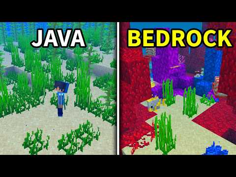 105 ĐIỂM KHÁC BIỆT Giữa Minecraft Java Và Bedrock
