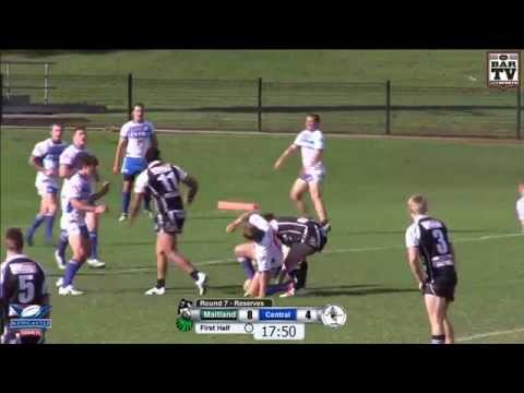 Real NRL Round 7 Reserve Grade Highlights - Maitland v Central