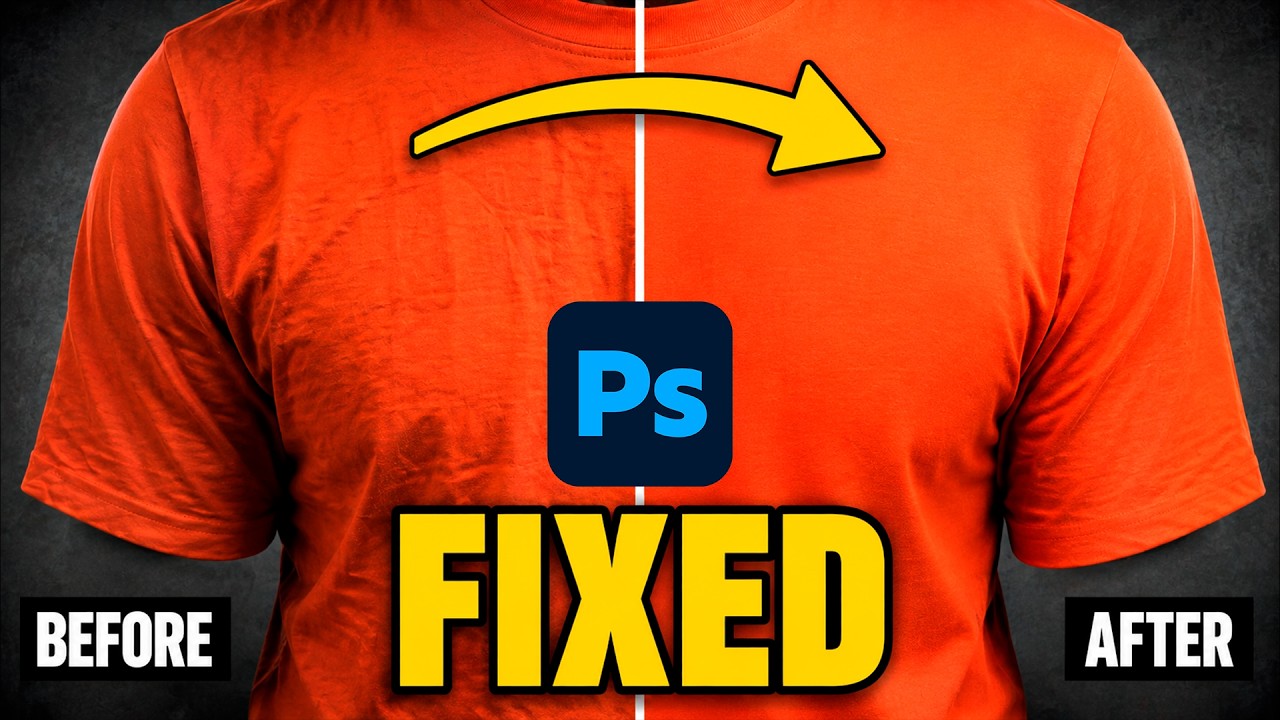 Iron Clothes in Photoshop in 30 Seconds