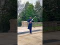 Guard at the Tomb Of The Unknown Soldier scolds people for talking.#washingtondc #sentinels #shorts