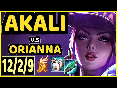 XKENZUKE (AKALI) vs ORIANNA - 12/2/9 KDA MID CHALLENGER GAMEPLAY - EUW