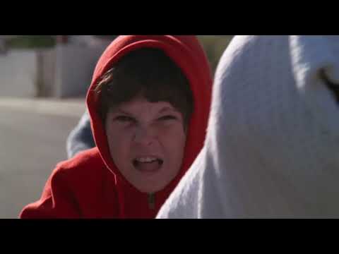 E.T l'extra terrestre, scène du vélo volant