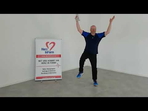 Herz InForm Übungsvideo Bewegung und Koordination mit dem Handtuch mit Peter