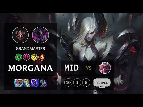Morgana Mid vs Irelia - BR Grandmaster Patch 11.5