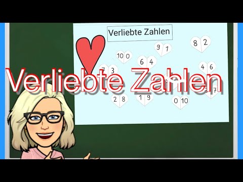 Verliebte Zahlen/Die Zahl 10 zerlegen /Klasse 1 /Grundschule /Mathematik/  Lernen mit Leo/Zahlenhaus