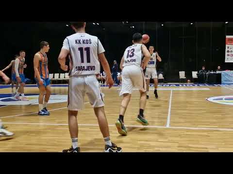 KK Koš (BiH) - KK Junior (Podgorica MNE) 47:50 Sarajevo Super Kup 2026 Finale (Juniori U18) 