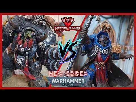 Warhammer 40k 9th Edition Battle Report: Orks (New Codex) Vs Celestial Lions. 1000 points