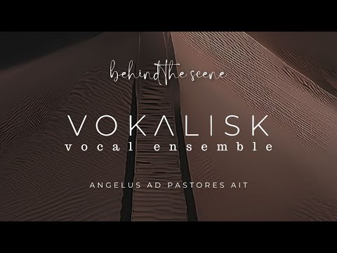 VOKALISK (behind the scene) | rehearsing Angelus ad pastores ait (Hieronymus Praetorius)