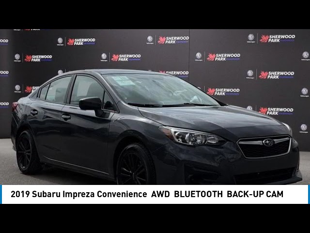 2019 Subaru Impreza Convenience | AWD | BLUETOOTH | BACK-UP CAM in Cars & Trucks in Strathcona County