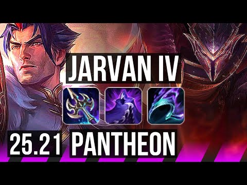 JARVAN IV & Yunara vs PANTHEON & Jhin (SUP) | Comeback | KR Master | 25.21