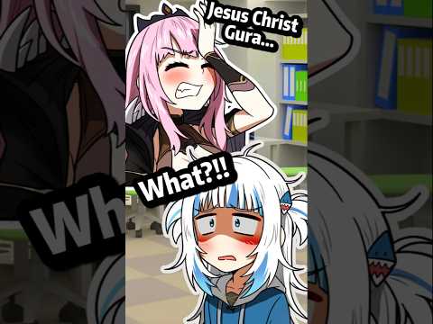 Gura Didn't Even Hesitated #hololiveenglish #hololive #vtuber #shorts