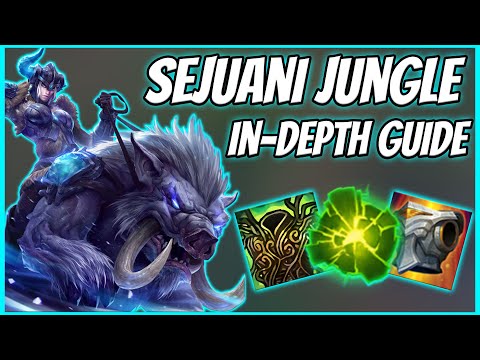 GUIDE ON HOW TO PLAY SEJUANI JUNGLE IN SEASON 10 - ONE OF THE BEST TANK JUNGLERS - League of Legends
