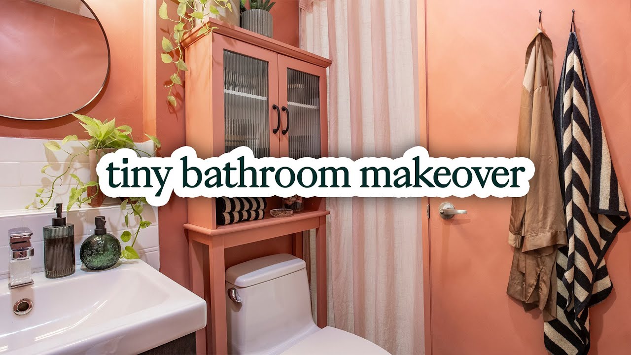I can't limewash my bathroom so here's how I hacked it | small bathroom makeover