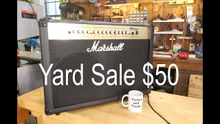 Video thumbnail for Marshall MG250 DFX amp troubleshoot and repairs, C&T ep 351 by Coffee and Tools