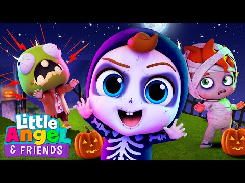 Halloween Monsters at the Carnival | Little Angel And Friends Kid Songs