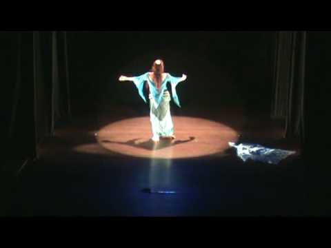 DÚNIA LA LUNA dance in blue - Recortes femininos - Floripa