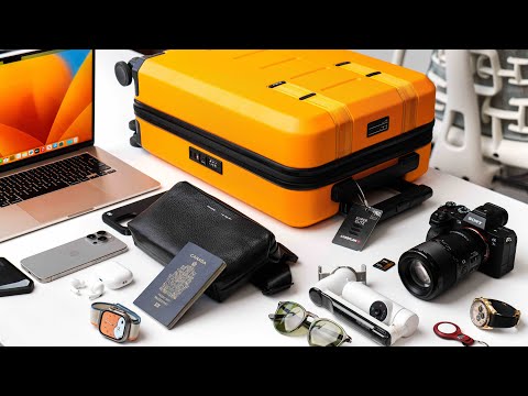 My ESSENTIAL Travel Tech and Bag - After Flying 100,000+ MILES!