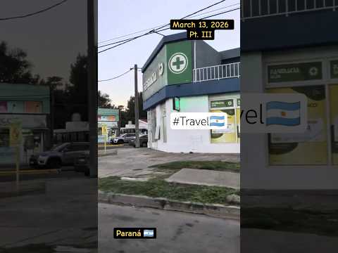 Exploring Argentina: Paraná | Part Three | #paraná #travelvlog #shorts