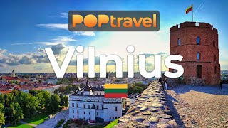 Walking in VILNIUS / Lithuania 🇱🇹- Summer Tour (2 of 2) - 4K 60fps (UHD)