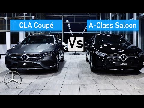 Mercedes CLA Coupé vs A Class Saloon | In depth Comparison