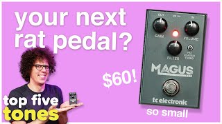 Video thumbnail for Did TC Electronic just release the best value RAT pedal? Magus Pro Review by TheGuitarGeek