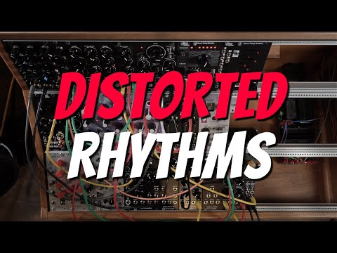 Eurorack Distorted Rhythms Modular Patch (Yarns, Boba Fat, Polivoks, Minidrive and more)