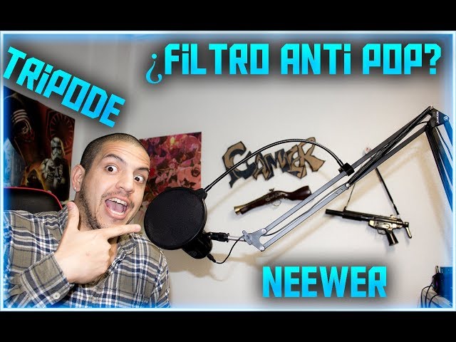 Vídeo relacionado con Neewer NW (B-3) 6 Pulgadas Forma Redonda Estudio Micrófono Mic Viento Pop Protección Filtro Cartel con Abrazadera de Soporte (Filtro en Negro) auxiliar