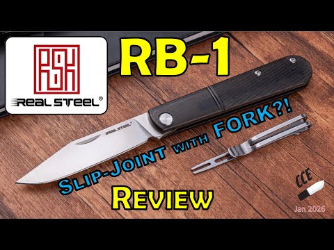 Real Steel Knives RB-1 #slipjoint #barlow #budgetknifereview