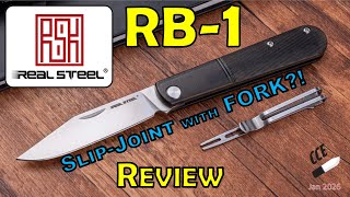 Real Steel Knives RB-1 #slipjoint #barlow #budgetknifereview